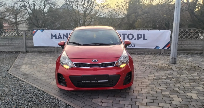 Kia Rio cena 31900 przebieg: 99137, rok produkcji 2015 z Krośniewice małe 436